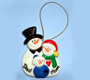 Snowman Family Ornament